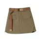 Khaki Cargo Short Skirts