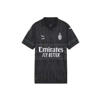PUMA X Pleasures Ac Milan 2023/24 Dark Version Jersey Multicolor