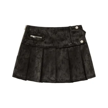 CHUU Casual Short Skirts Women's Black
