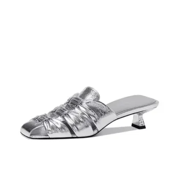 JESSICA SOPHIA Rubber Sole Odor Resistant Closed Toe Slippers Women's