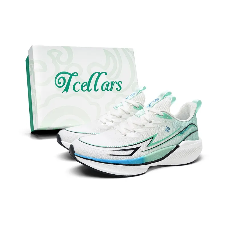 TCELLARS Running Shoes Men Low Top Green-9