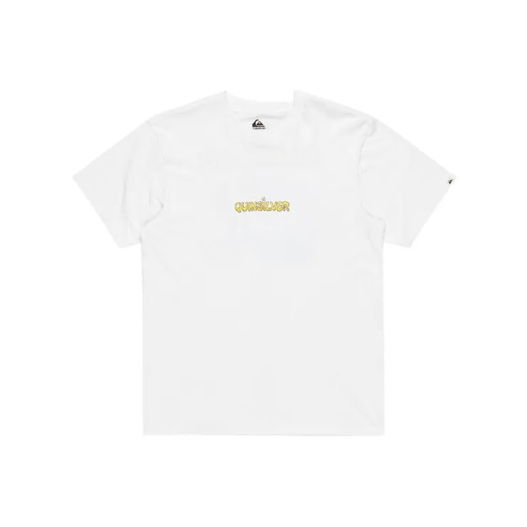 Quiksilver T Shirts Men White-0