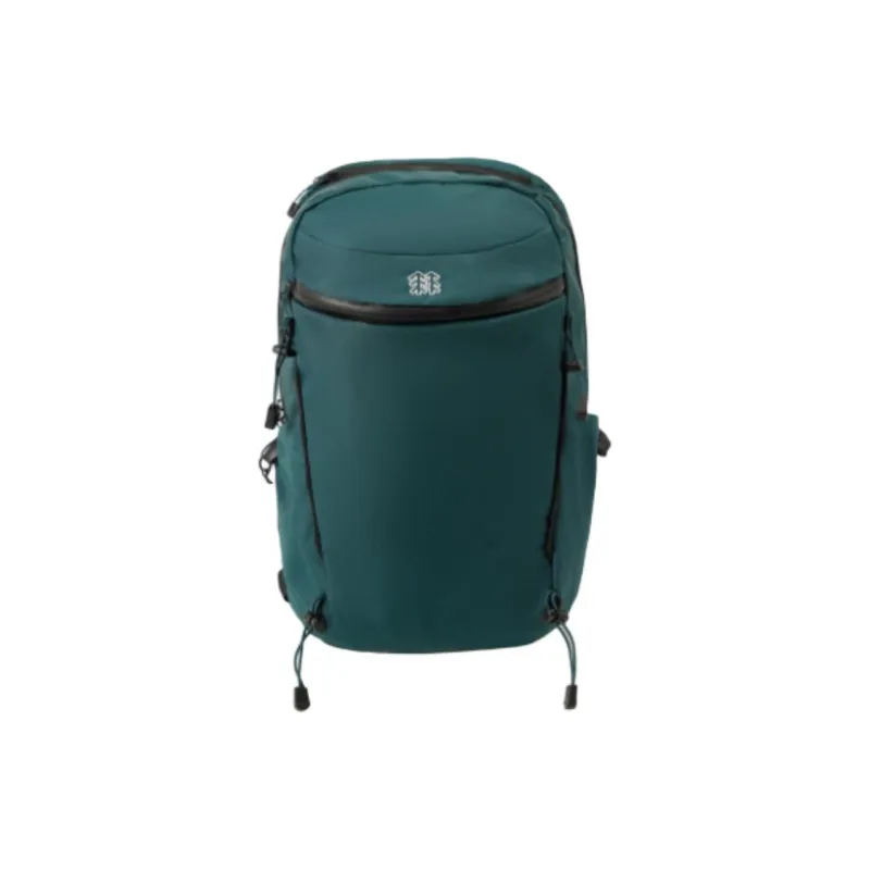 KOLON SPORT Fabric Backpack Unisex Dark Green-0
