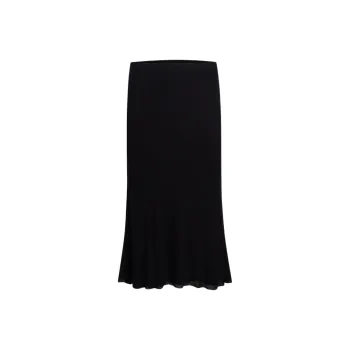 KHAITE Leema Skirt 'Black'