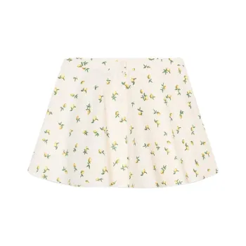ZARA Casual Short Skirts Women's Yellow