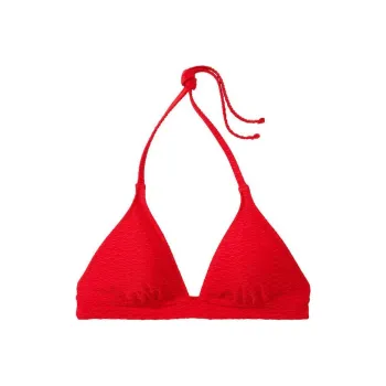 Victoria's Secret Mix & Match Removable Push-Up Halter Bikini Top Bikini Women's Black Lipstick