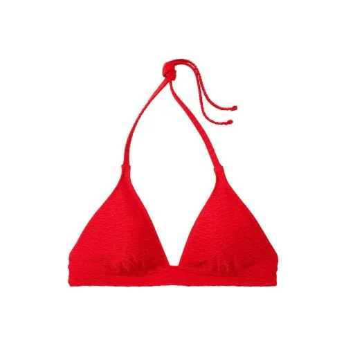 Victoria's Secret Mix & Match Removable Push-Up Halter Bikini Top Bikini Women's Black Lipstick