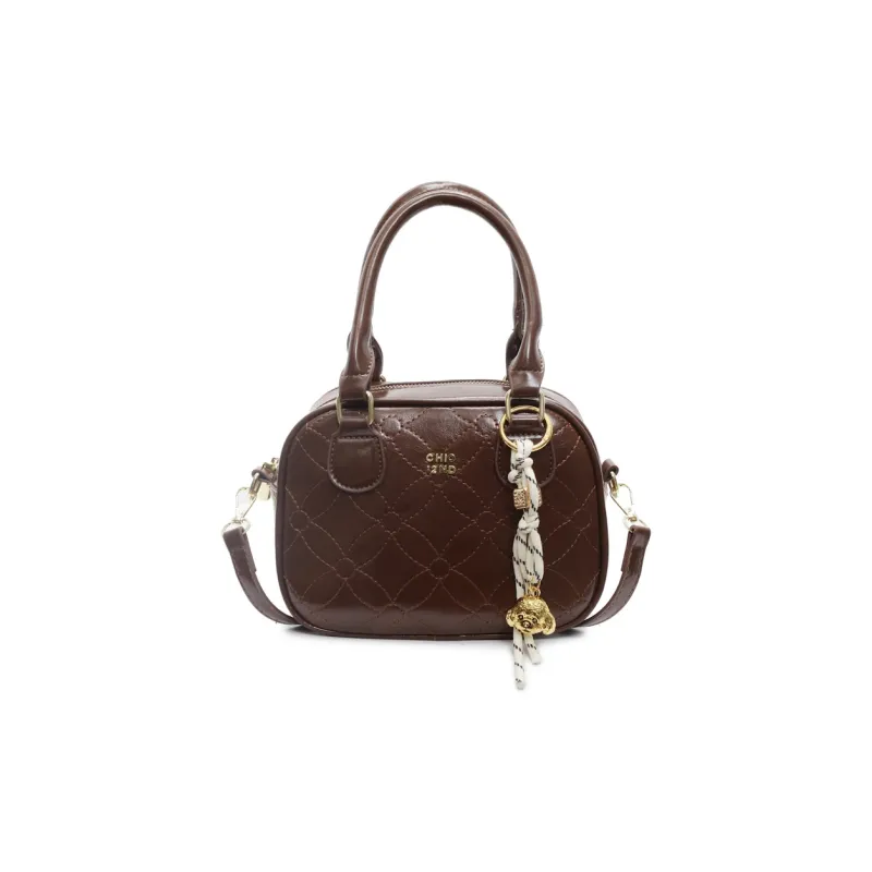 TOUTSEUL YOLO PU Shoulder Bag, Crossbody Bag, Handbag Regular Women's Ecru/Black/Pink/Brown-23