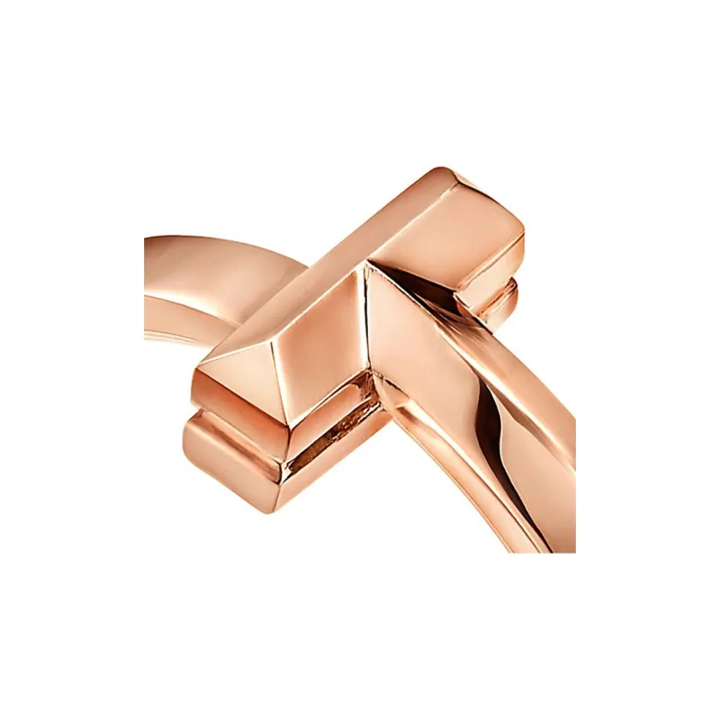 TIFFANY & CO. 18K Rose Gold Rings Unisex-3