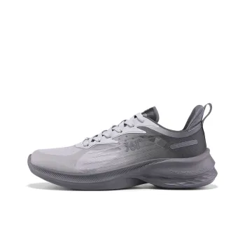 361° Slip Resistant, Abrasion Resistant, Breathable Low Top Sprint Running Shoes Men's Cyclical Gray Obsidian Black