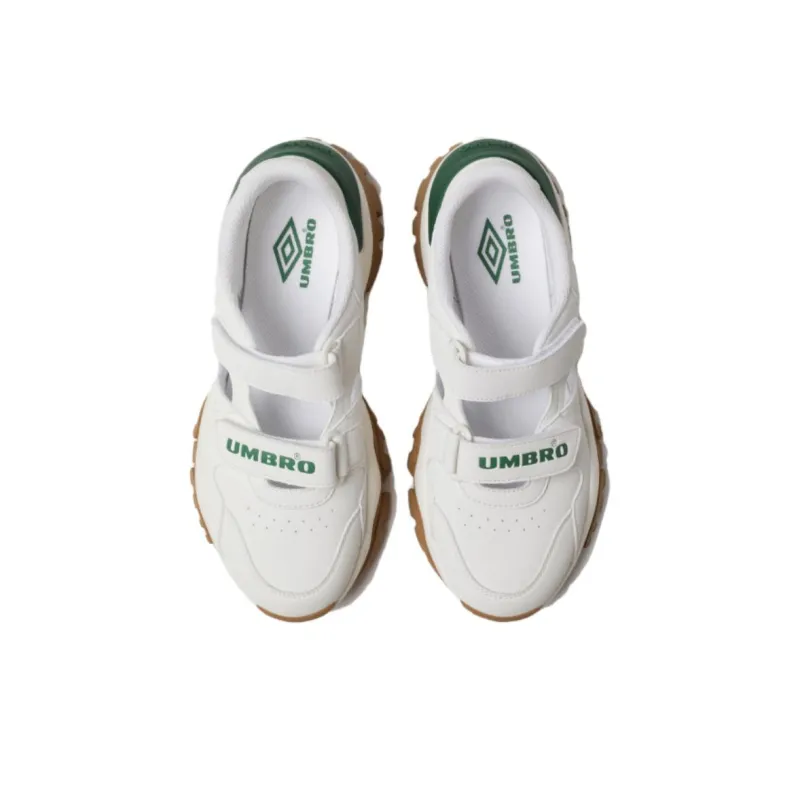 Umbro BUMPY Cushioning, Wear Resistant Low Top Casual Shoes Unisex White-3