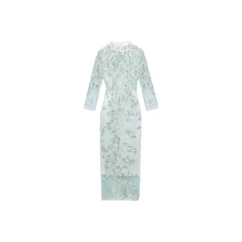 JINYE ORIENTAL Cheongsams Women's Light Green