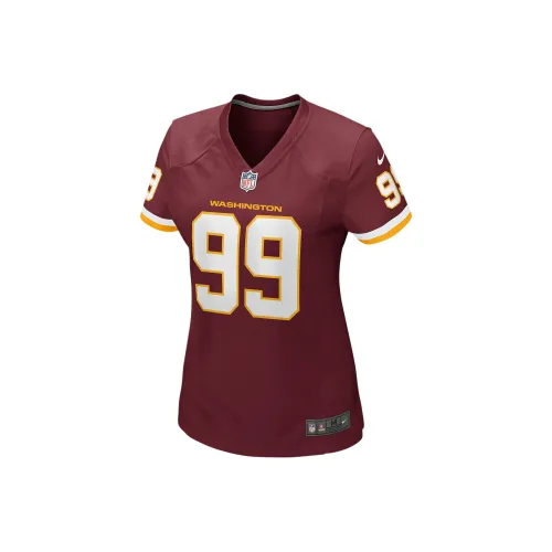 Nike NFL Washington Football Team Chase Young Soccer Jerseys Women's Burgundy Red