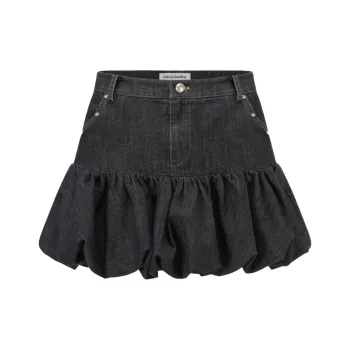 Alexia Sandra Denim Short Skirts Women's