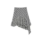 Light Black White Plaid