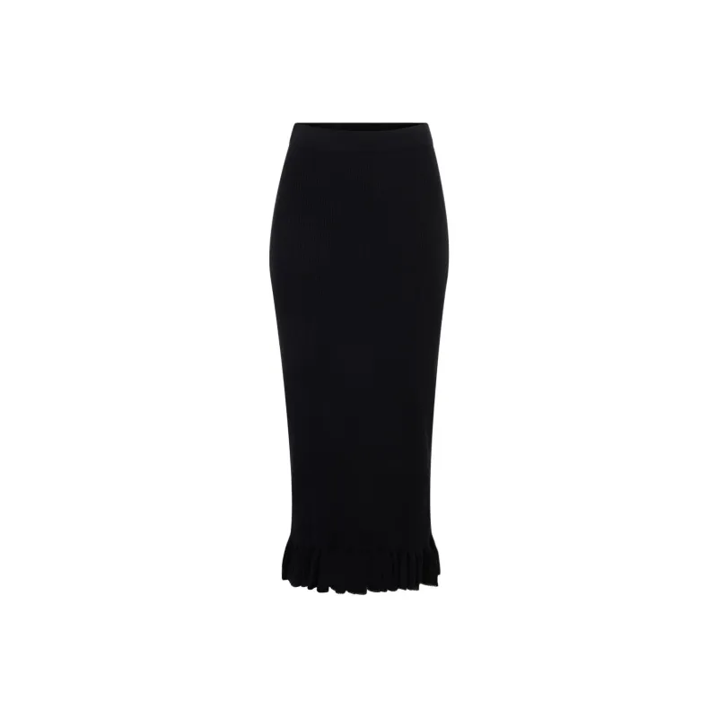 Rouje LAURAELIE SKIRT Casual Long Skirts Women's Black-0