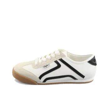 Buffalo Low Top Skateboard Shoes Unisex White