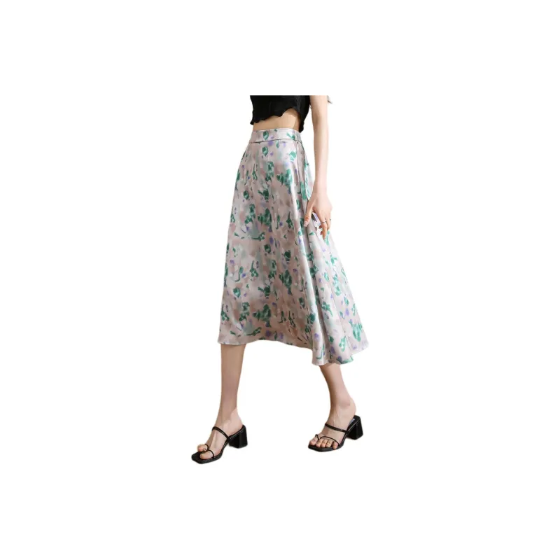 TERRE BLEUE Casual Long Skirt Women's Jasper-0