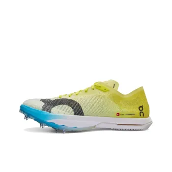 On Cloudspike Citius 2 Anti Slip Wear Resistant Low Top Training Running Shoes Men's Yellow