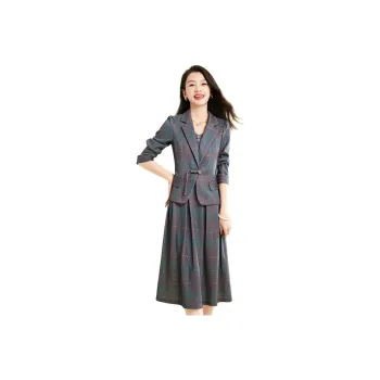 Mylan Two Piece Skirt Sets Women's Gray