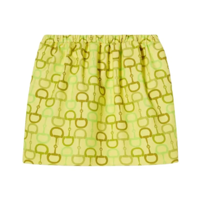 GUCCI Printed Mini Skirt-0