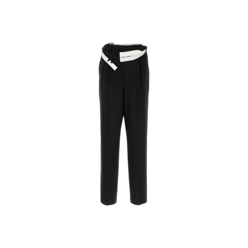 Magliano Folded waistband Trousers-0