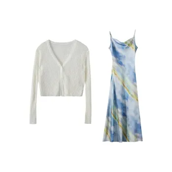 ETSE Two Piece Skirt Sets Women's