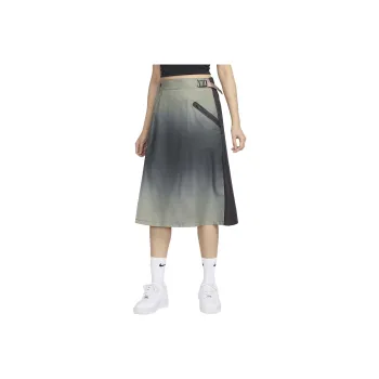 Nike Sportswear Tech Pack Casual Long Skirt Women's Dark Smoke Gray