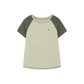 Mo Han Yi Mei T Shirt Women's Winter Pear Green