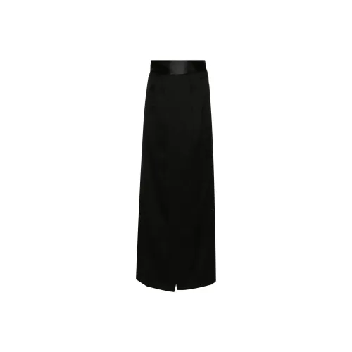 MM6 Maison Margiela Pleat detailing Maxi Skirt