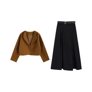 SNZX Two Piece Skirt Sets Women's