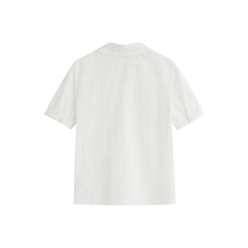 Inman Shirts Women's Pearl White-1