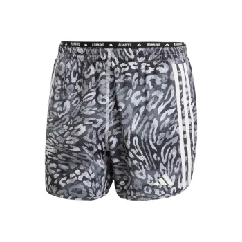 Adidas Own The RunClimacool SS25 Sports Shorts Men's Dashed Line Gray/Black