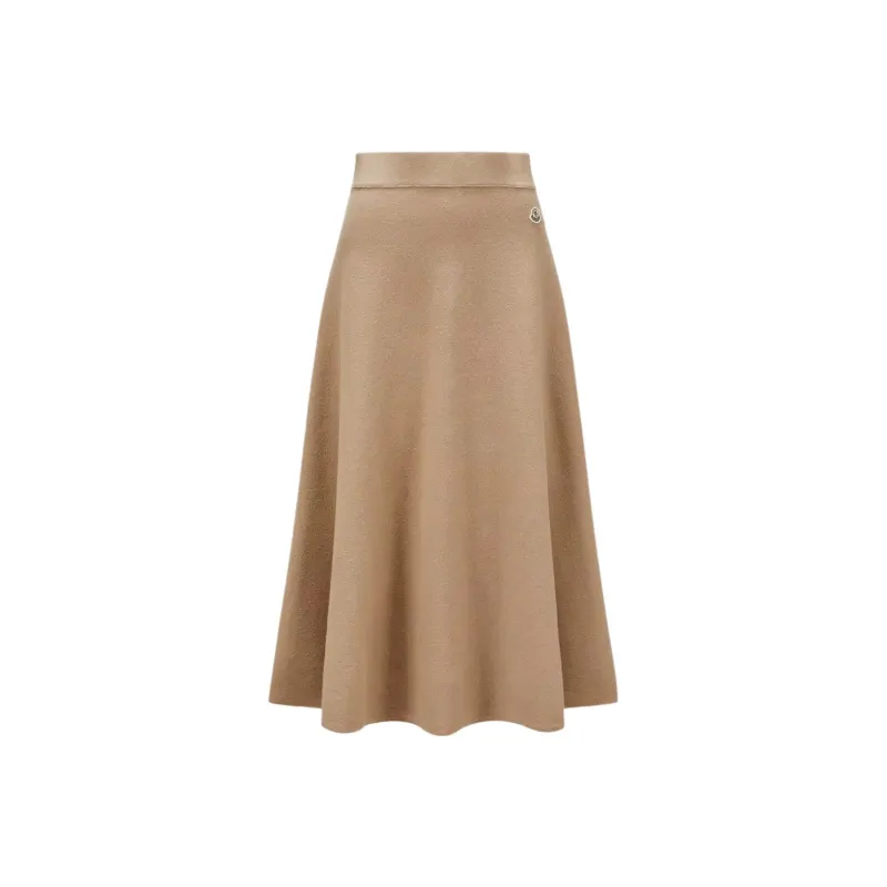 Moncler Lightweight Pleated Midi Skirt-0