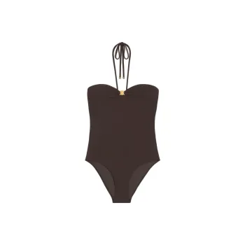 CELINE SS23 One piece Swimsuit Women's Brown