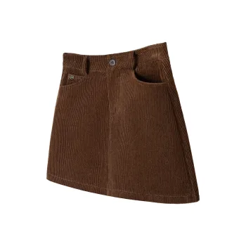 Cypress House Casual Short Skirts Women's Dark Coffee