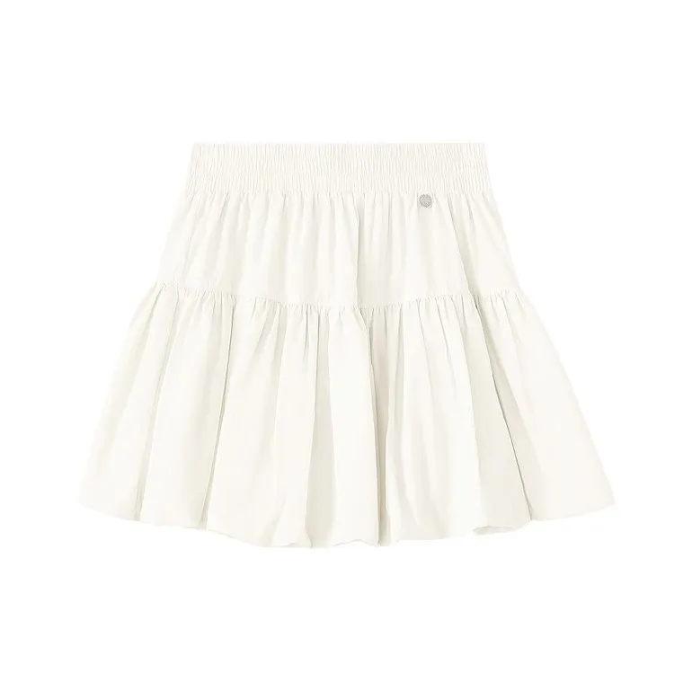 Skechers Casual Short Skirts Women's Marshmallow White/0074-0