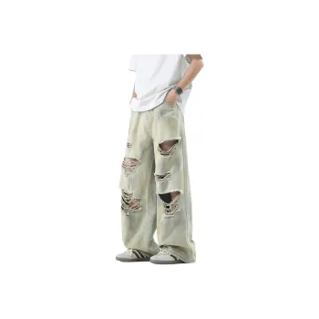 XAFB Jeans Unisex Yellow Mud