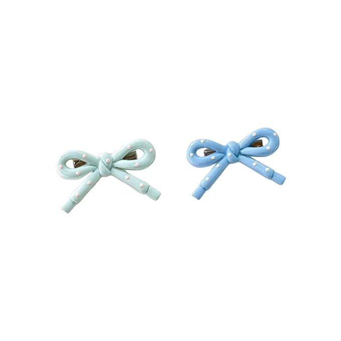 Water Jade Alloy Hair Clips Women's-11