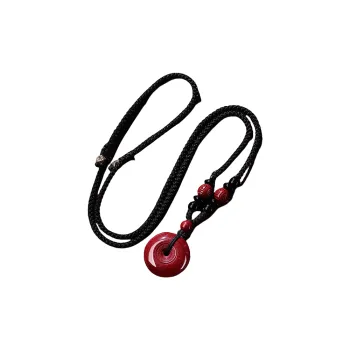 ZHIZUO Natural Cinnabar Pendants Unisex