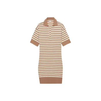 INES DE LA FRESSANGE Short Sleeved Dress Women's Beige