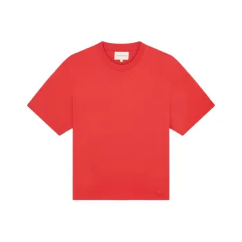 Loulou De Saison Logo embroidered T shirt