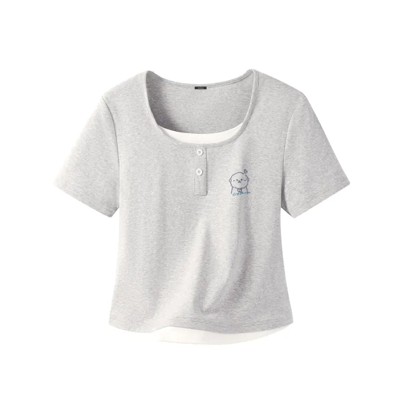 MINISO T Shirts Women's-6