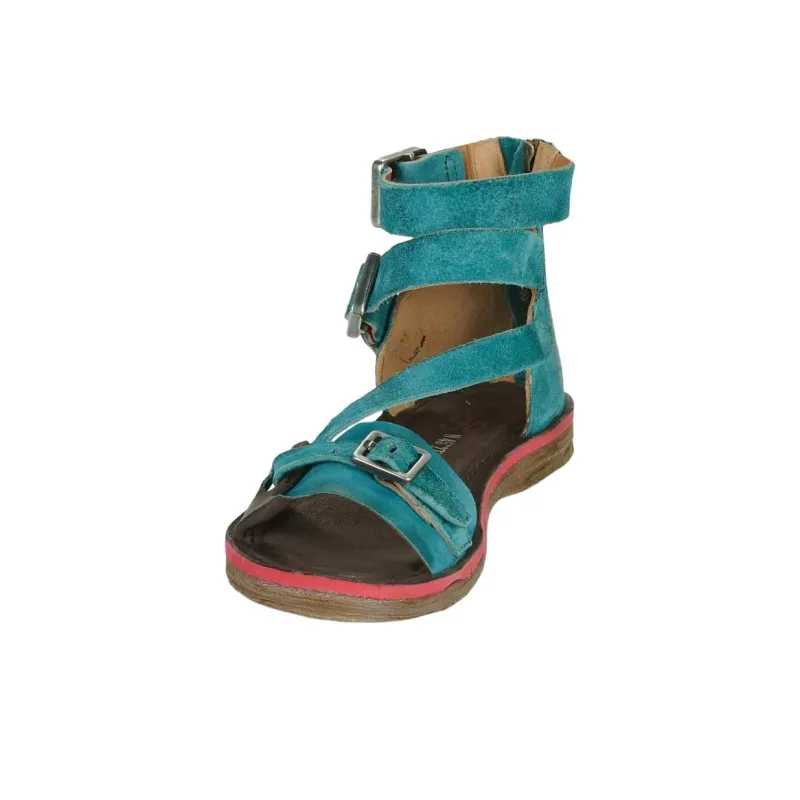 AirStep Busa Roman Sandals Women's Blue-2