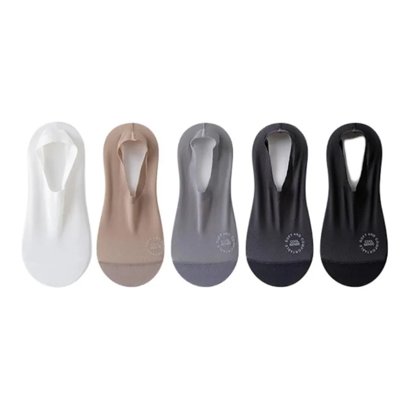 LUYOUYE No Show Socks Men's 5 Pack-5