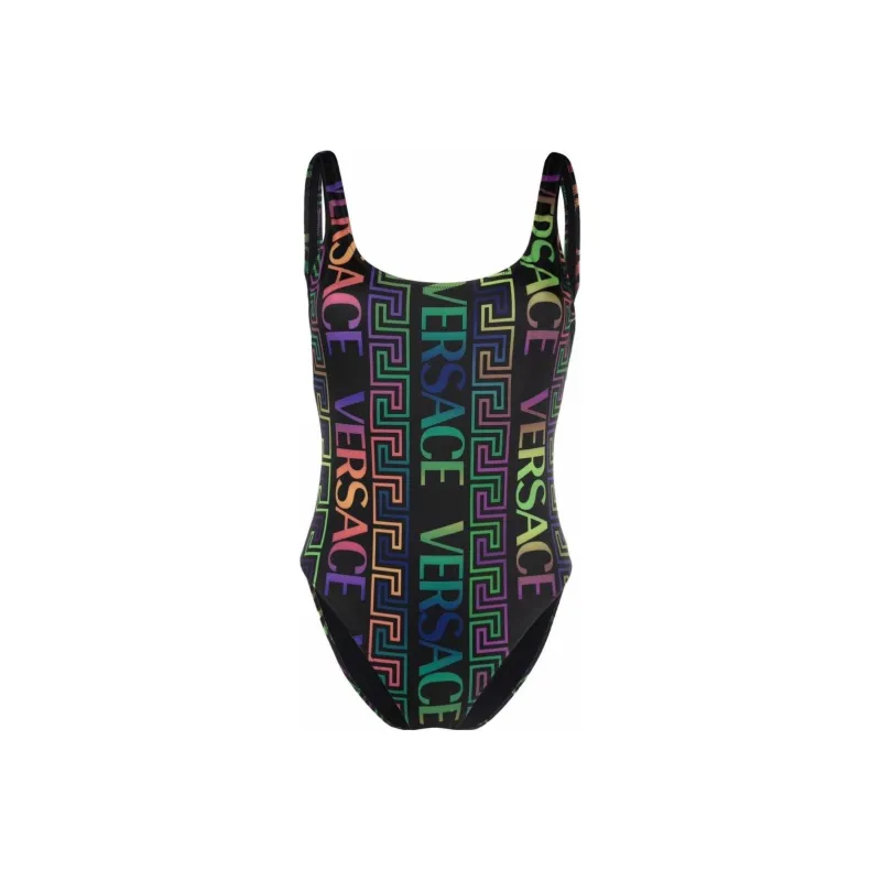 VERSACE One Piece Swimsuits Women's Black-0