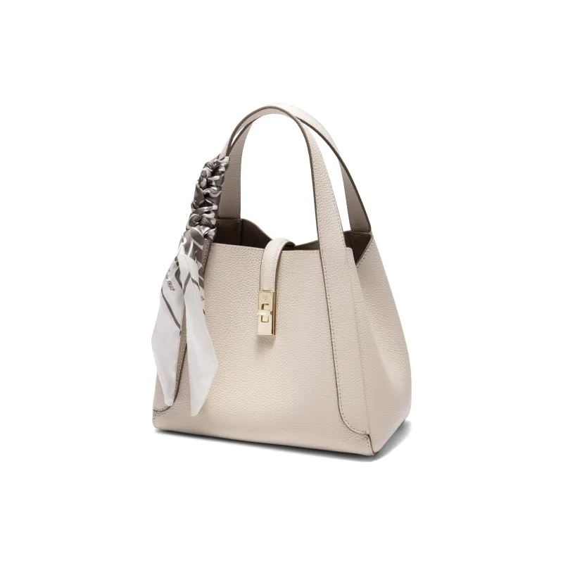 BELLE Cow Leather Handbag Medium Size Women's-6