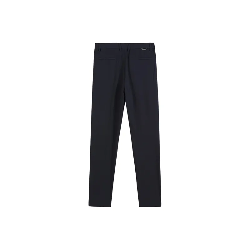 DIDIBOY Casual Pants Men Navy Blue-1