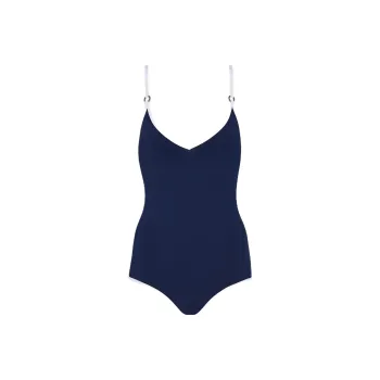 DIOR One-piece Swimsuit Women's Dark Blue