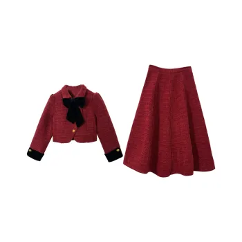OZVO Two Piece Skirt Sets Women's